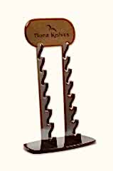 7'li Ahşap Bıçak ve Çakı Standı