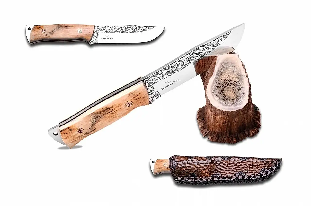 Bora Mamut Dişi Saplı Gravürlü Özel Tasarım ‘’Dost’’