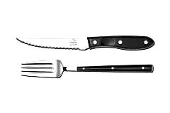 Bora 728 ABS Saplı Çatal ve Bıçak Set