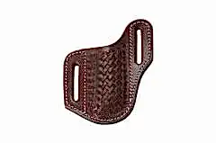 Hasır İşlemeli Deri Kelebek Kılıf