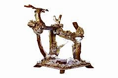 Bora Işıklı Ağaç Çakı/Bıçak Standı